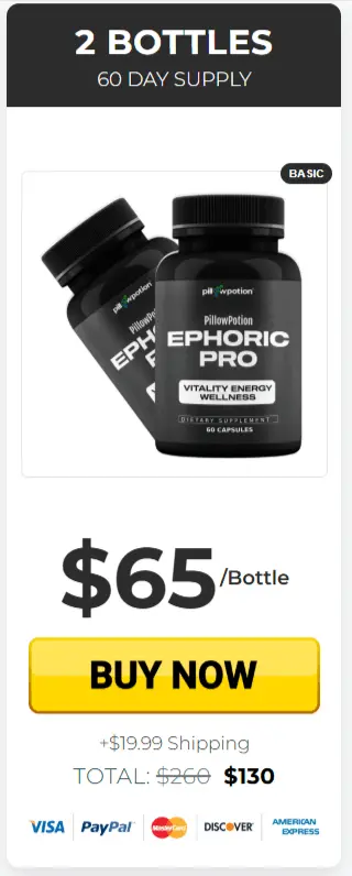 Ephoric Pro two bottle price